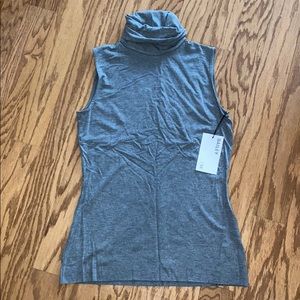 Bailey 44 Women’s XS Turtle neck Tank Gray
